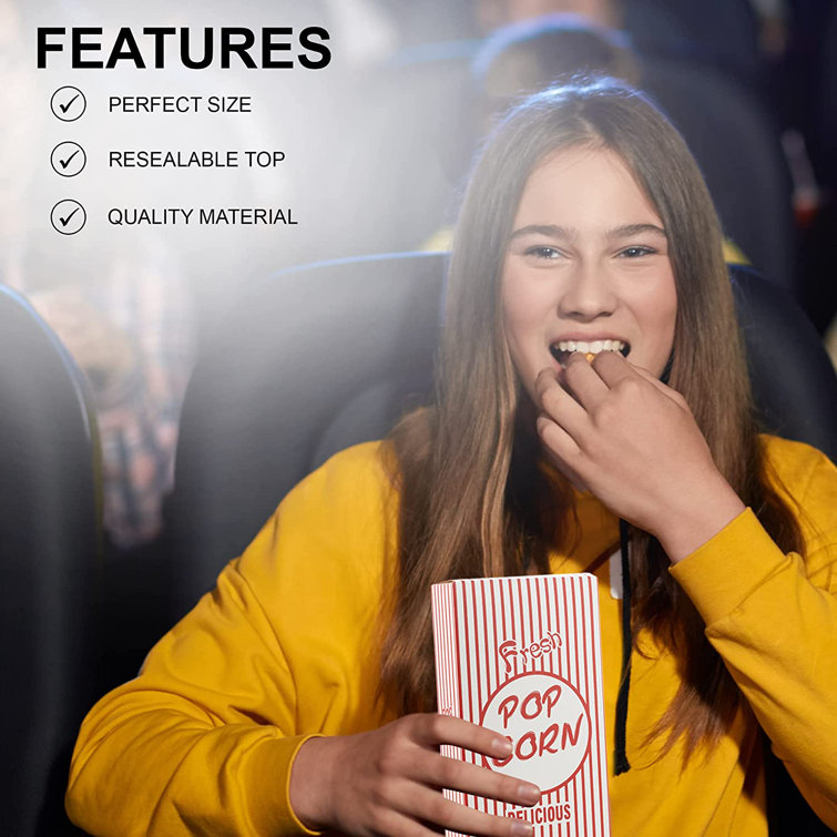 MT Products 1.25 oz Paperboard Popcorn Boxes / Popcorn Buckets